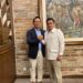 Ridwan Kamil dan Ariza Patria dalam sebuah acara di Jakarta pada Senin 19 Agustus 2024. Sumber foto : Instagram @arizapatria