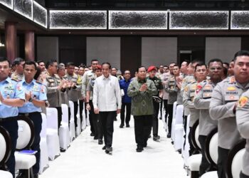 Presiden Jokowi dan Presiden terpilih Prabowo Subianto