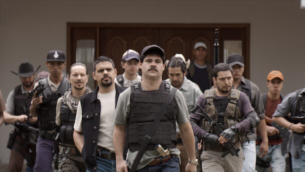 Salah satu adegan dalam film series El Chapo