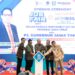 Penjabat (Pj) Sekretaris Daerah Provinsi Jawa Timur Bobby Soemiarsono saat membuka Job Fair 2024 di Grand City Convex Surabaya, Selasa (24/9).