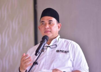 Ketua PWI, Zulmansyah Sekedang