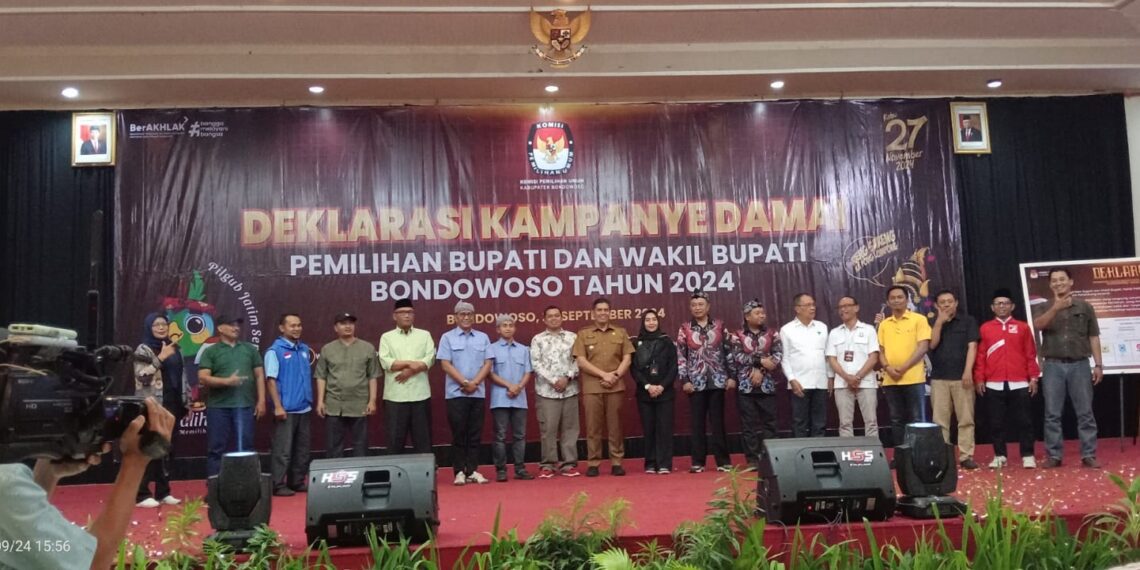 Deklarasi Kampanye Damai KPU Bondowoso
