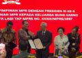Sah! TAP MPRS No.XXXIII/MPRS/1967 Dicabut