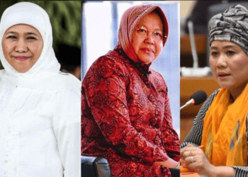 Khofifah, Risma dan Luluk