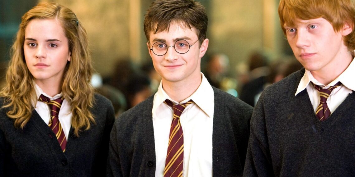 Para Pemeran Harry Potter. Daniel-Radcliffe, RuperT Grint dan Emma Watson.
