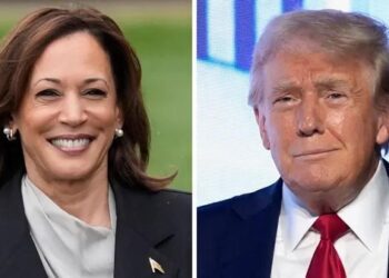 kamala harris dan donald trump akan berhadapan dalam pilpres as pada november mendatang 169
