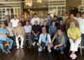 Pengurus Pusat PWI saat berpose bersama seusai Rapat Pleno Perdana di Jakarta pada Rabu (18/9/24)