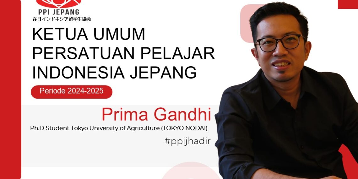 Prima Gandhi, Ketua Umum Terpilih PPI Jepang Periode 2024-2025 Artikel ini telah tayang di KAHMINasional.com dengan judul : Alumni IPB terpilih sebagai Ketum PPI Jepang Periode 2024-2025