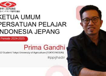 Prima Gandhi, Ketua Umum Terpilih PPI Jepang Periode 2024-2025 Artikel ini telah tayang di KAHMINasional.com dengan judul : Alumni IPB terpilih sebagai Ketum PPI Jepang Periode 2024-2025