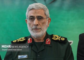Komandan Pasukan Quds IRGC, Brigadir Jenderal Esmail Ghaani,