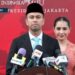 Hasil tangkapan layar siaran langsung Kompas TV saat Raffi Ahmad dilantik oleh Presiden Prabowo sebagai Utusan Khusus Presiden.