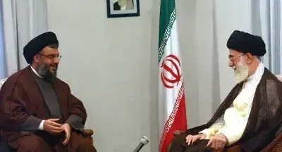 Hassan Nasrallah dan Ayatullah Ali Khamenei