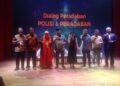 Para Penanggap Dialog Peradaban saat pose bersama seusai diskusi di Perpusnas Jakarta pada Rabu (2/10/24). Sumber foto : Radiant Voice.