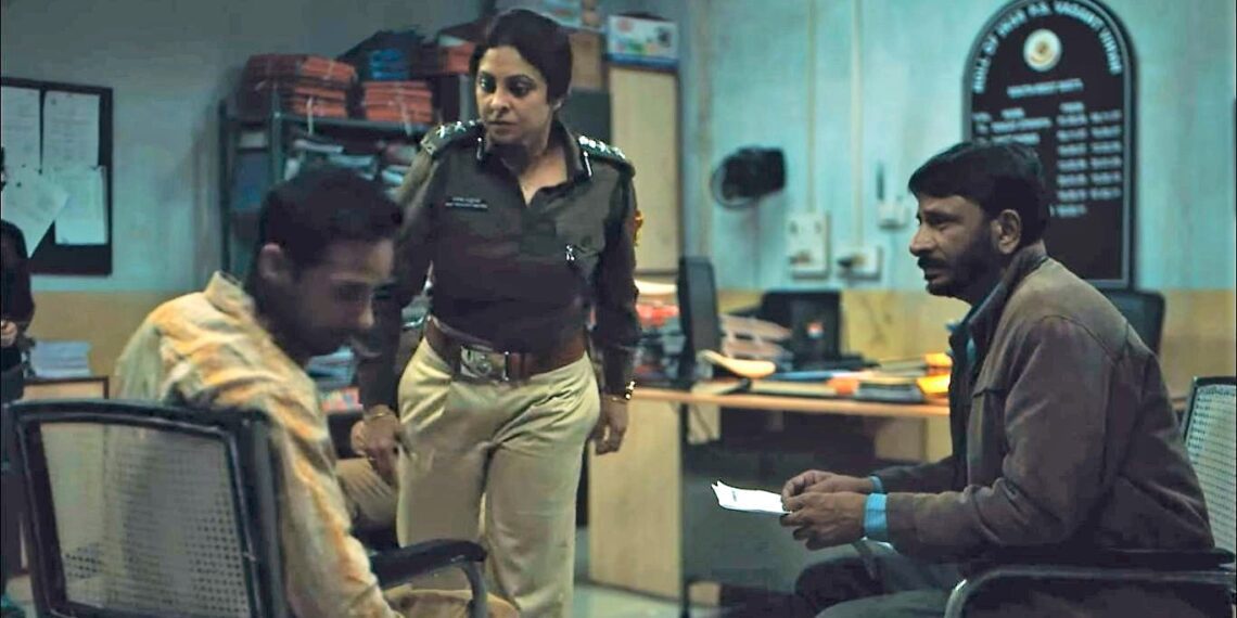 Salah satu adegan dalam film Delhi Crime