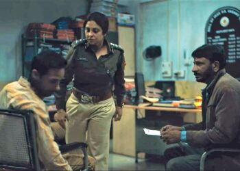 Salah satu adegan dalam film Delhi Crime
