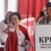 Ketua Umum PDI Perjuangan, Megawati Sukarnoputri, saat mencoblos dalam gelaran Pilkada serentak 2024 kemarin di Jakarta, Rabu (27/11/2024)