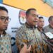 Ketua KPU Lamongan, Mahrus Ali (Kedua Kiri)
