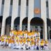 Peserta Pengajian, Tahsin dan Tadarrus DPP Pengajian Al-Hidayah saat berpose bersama di Masjid Ainul Hikmah DPP Partai Golkar, Jakarta pada Selasa (5/11/2024)