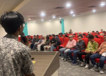 Seminar BEM Solo Raya yang digelar di Gedung Mini Theater P2B Universitas Islam Negeri (UIN) Raden Mas Said Surakarta pada Sabtu (16/11/2024).