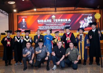 Bamsoet dalam Sidang Terbuka Promosi Doktor Ilmu Hukum di Universitas Borobudur, Jakarta, Selasa (19/11/2024) kemarin.