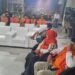 Pasangan calon (paslon) nomor urut 01, Yusuf Rio Wahyu Prayogo-Ulfiyah dalam acara Debat Ketiga Pilkada Situbondo yang batal terlaksana.