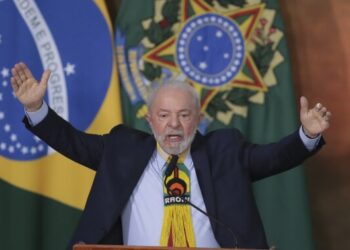 Presiden Brazil, Luiz Inacio Lula da Silva