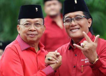 Pasangan Koster-Giri Prasta. Sumber foto : NUSA BALI.