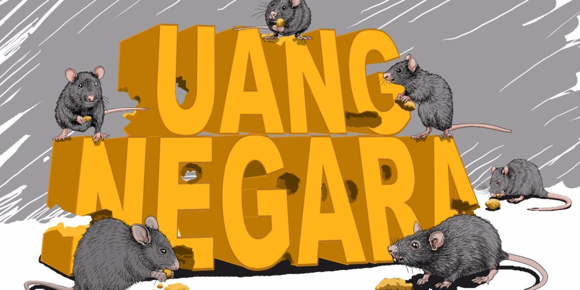 Ilustrasi Kebocoran Anggaran Negara. Sumber gambar: DETIK.