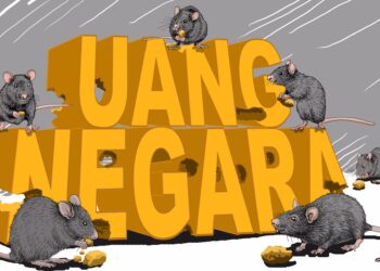 Ilustrasi Kebocoran Anggaran Negara. Sumber gambar: DETIK.