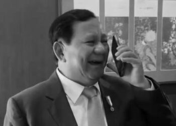 Hasil tangkapan layar saat Presiden Prabowo menelepon Presiden Amerika Serikat terpilih, Donald Trump. (Sumber foto : Instagram Prabowo)