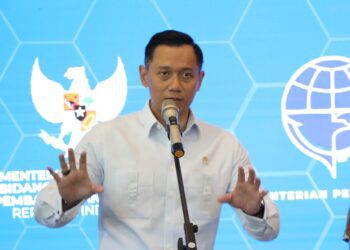 Menteri Koordinator Infrastruktur dan Pembangunan Kewilayahan, Agus Harimurti Yudhoyono