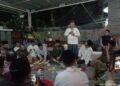 Sekjen Partai Golkar, M.Sarmuji, saat memberikan testimoni pada peringatan malam ke-7 meninggalnya politisi Partai Golkar yang juga mantan Ketua Umum PB HMI 2002-2004, Kholis Malik di Jakarta pada Minggu (24/11/2024).