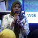 Luluk Maknuniah Sarmuji dalam Seminar Literasi bertema Meningkatkan Peran Perempuan dalam Membangun Budaya Literasi di Lingkungan Keluarga dan Komunitas, Senin (25/11/2024)