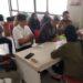 Dinas Perindustrian dan Tenaga Kerja (Disnaker) Kota Surabaya saat memediasi pihak CNN Indonesia dengan Miftah Faridl.