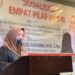 Kondang Kusumaning Ayu dalam Acara Sosisalisasi Empat Pilar Kebangsaan di Surabaya, Sabtu (30/11/2024).