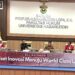Taruna Ikrar (Kepala BPOM) saat kuliah pakar bertema Riset Inovasi Menuju World Class University di hadapan dosen, guru besar, dan mahasiswa Unhas, Senin (24/12).