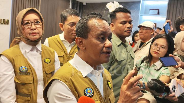 Bahlil Lahadalia, Ketua Satgas Hilirisasi dan Ketahanan Energi. Sumber foto : TEMPO