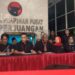 Konferensi pers DPP PDI Perjuangan mengenai penetapan tersangka Hasto Kristiyanto oleh lembaga ani rasuah, KPK.