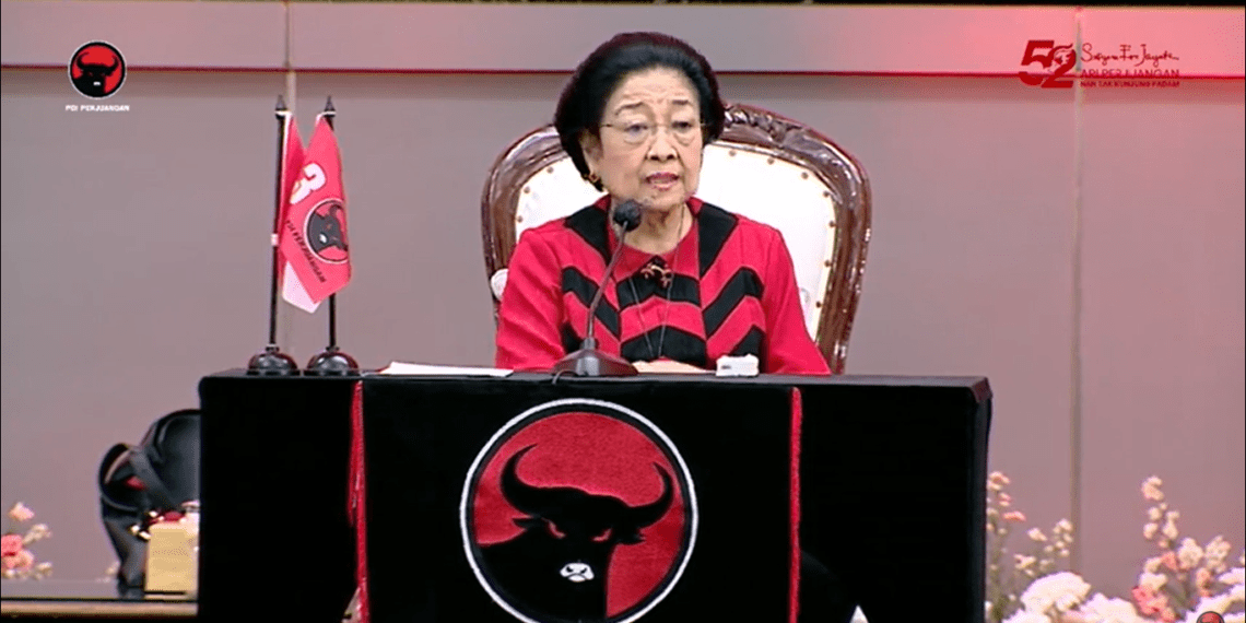 Ketua Umum PDI Perjuangan, Megawati Sukarno Putri