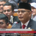 Hasil Tangkapan Layar TV Parlemen saat politisi PKS, Sukamta, menyampaikan pandangan dalam Rapat Paripurna DPR RI ke-10 Pembukaan Masa Persidangan II Tahun Sidang 2024-2025 di Gedung Parlemen Senayan, Jakarta, pada Selasa (21/1/2025).