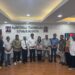 Wakil Menteri Transmigrasi Viva Yoga Mauladi saat menerima kunjungan akademisi dan tokoh masyarakat Maluku Utara di Kantor Wakil Menteri Transmigrasi di Jakarta pada Senin (6/1/2025).