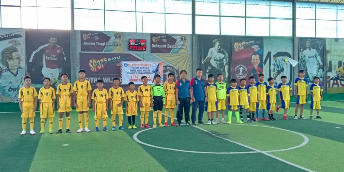 Turnamen futsal bertajuk "Korwil Cup" untuk pelajar SD se-Kecamatan Grujugan Bondowoso.
