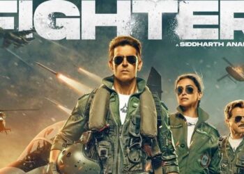 Film Fighter yang diperankan oleh Hritik Roshan, Deepika Padukone dan Anil Kapoor.