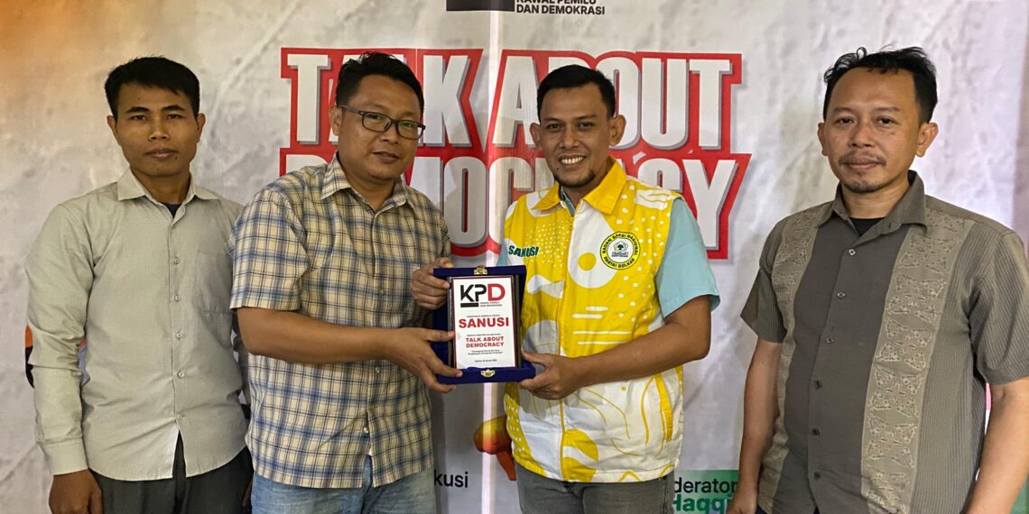 Diskusi Publik yang digelar Kawal Pemilu dan Demokrasi (KPD) bertajuk Gelanggang Demokrasi Pasca Penghapusan Presidential Threshold (PT) di Jakarat pada senin (20/01/2025). Sumber foto : Istimewa.