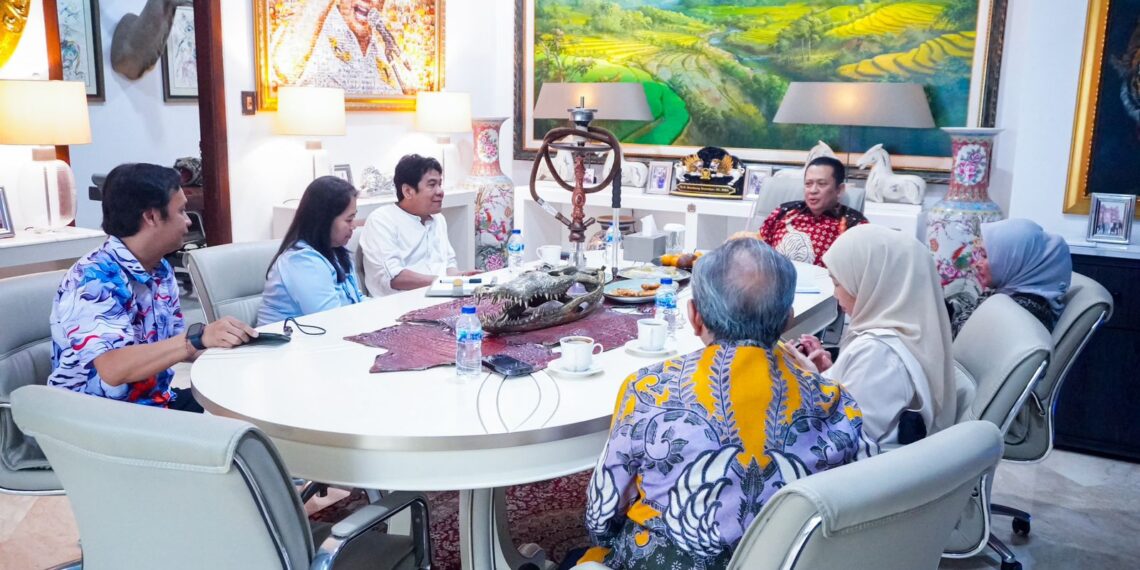 Rapat pengurus hubungan antar lembaga DPP Partai Golkar di Jakarta, Sabtu (25/1/2025).