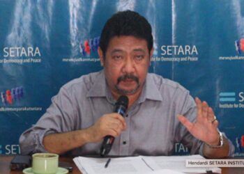 Ketua Dewan Nasional, SETARA INstitute, Hendardi.