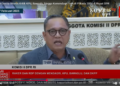 Anggota Komisi II DPR RI Fraksi PDI Perjuangan, Deddy Sitorus, dalam RDP dengan Mendagri, KPU, Bawaslu, dan DKPP RI di Gedung Parlemen Senayan Jakarta kemarin Kamis (27/2/2025).