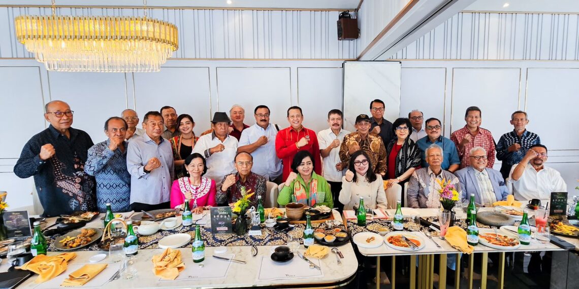 Bamsoet dalam rapat pleno Dewan Pembina SOKSI yang digelar di Jakarta, Kamis (6/2/2025).