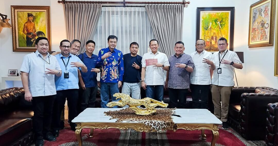 Bamsoet saat menerima Dirut Jakpro Iwan Takwin di Jakarta, Jumat (28/3/25).