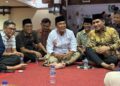 Direktur Eksekutif Yayasan Bangka Belitung Kreatif, Fauzan Azima bersama dengan Menteri Kependudukan dan Pembangunan Keluarga/BKKBN, Dr. Wihaji, S.Ag., M.Pd., Ahmad Yohan (Wakil Ketua Komisi IV DPR RI/Presidium MN KAHMI) dalam acara Buka Puasa Bersama KAHMI yang digelar di Jakarta pada Kamis (13/3/2025).